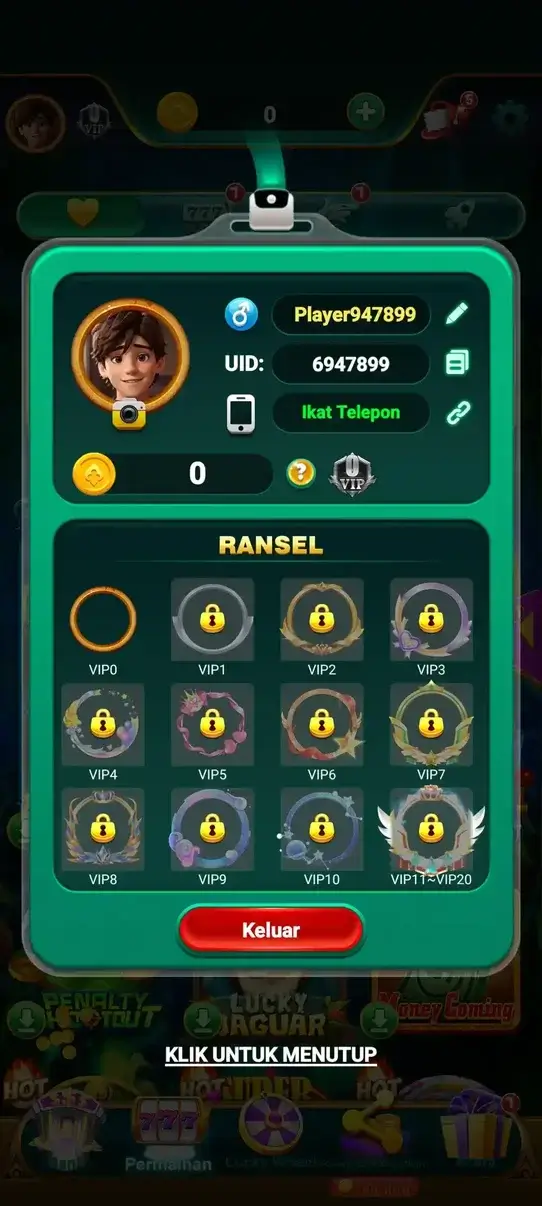 Koleksi kartu premium dalam Remi 101 APK